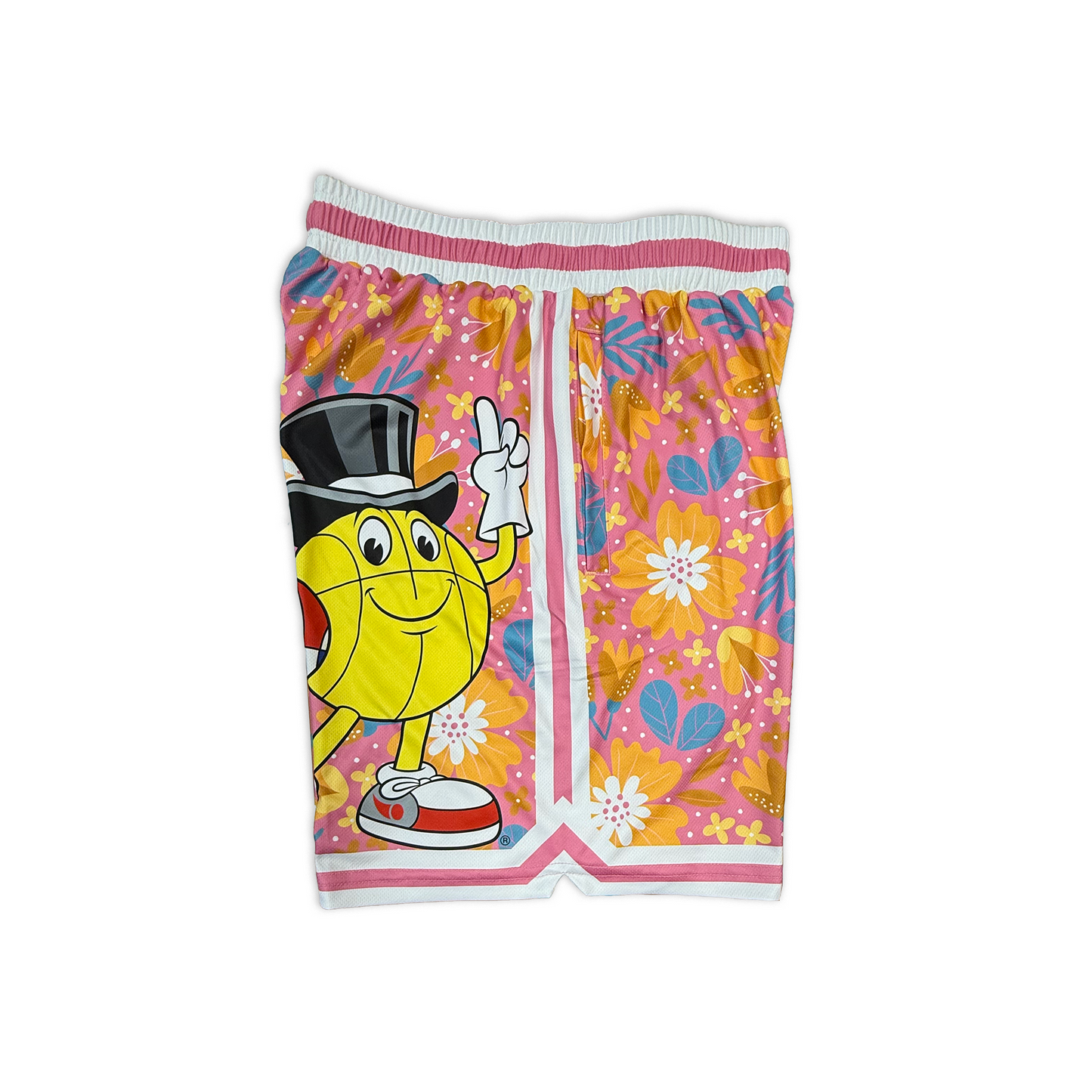 Macker Carnation Short Pink/Yellow/Ice Blue Right Side