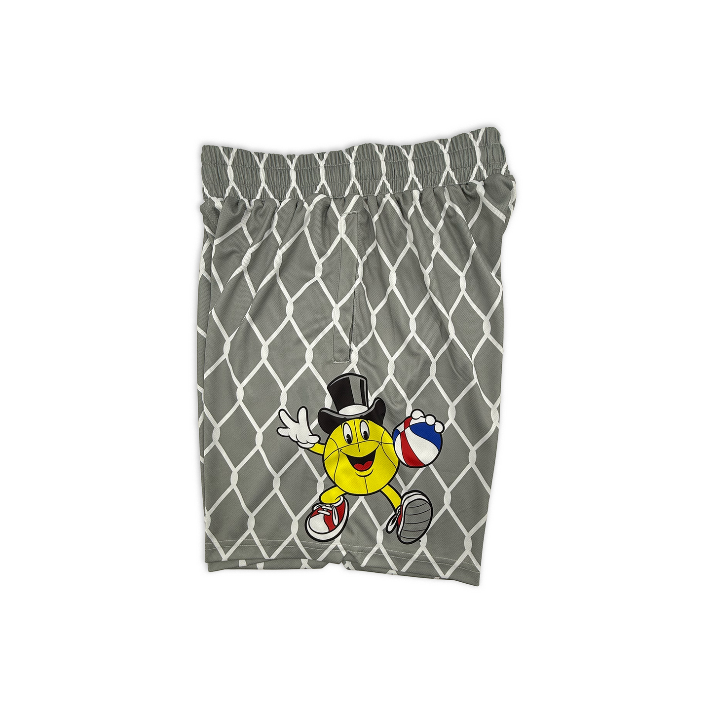 Macker Chainlink Short Grey/White Left