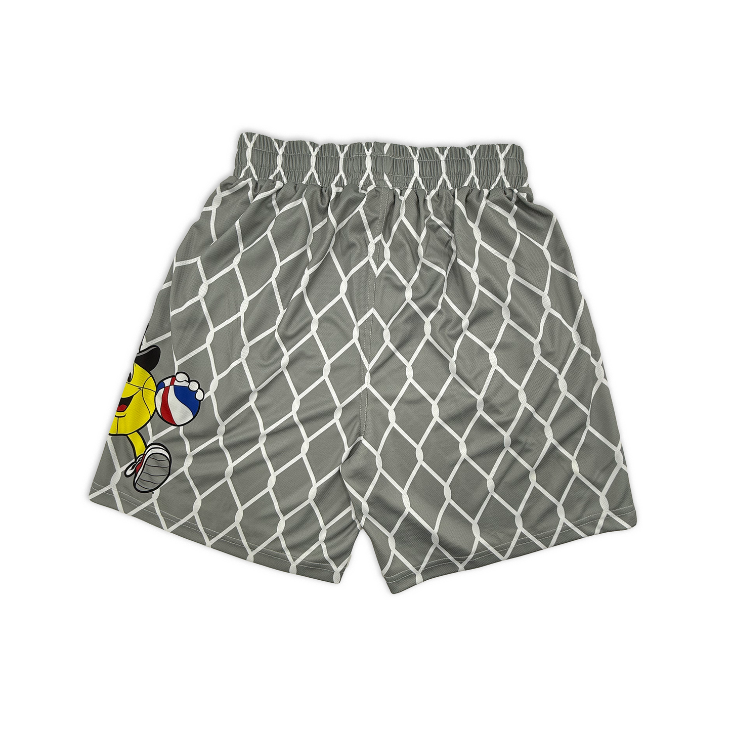 Macker Chainlink Short Grey/White Back
