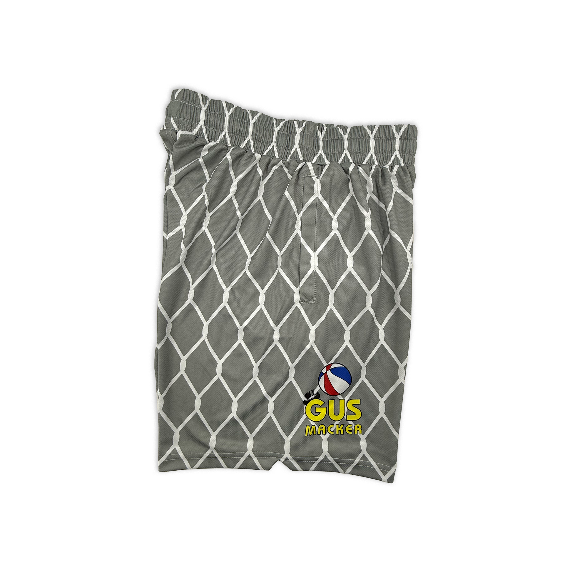 Macker Chainlink Short Grey/White Right