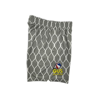 Macker Chainlink Short Grey/White Right