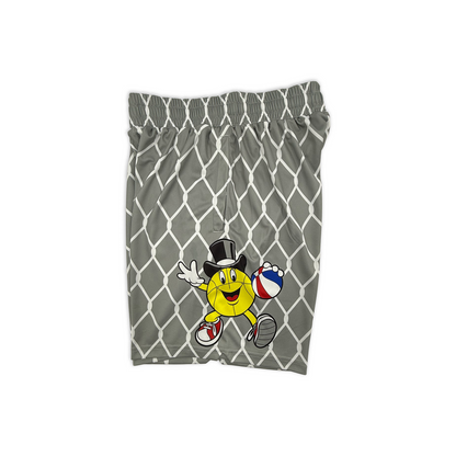 Macker Chainlink Short Grey/White Left