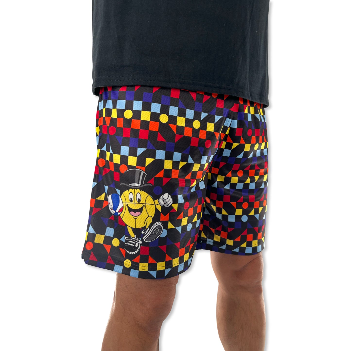 Macker Geo Shape Marching Short Right Side
