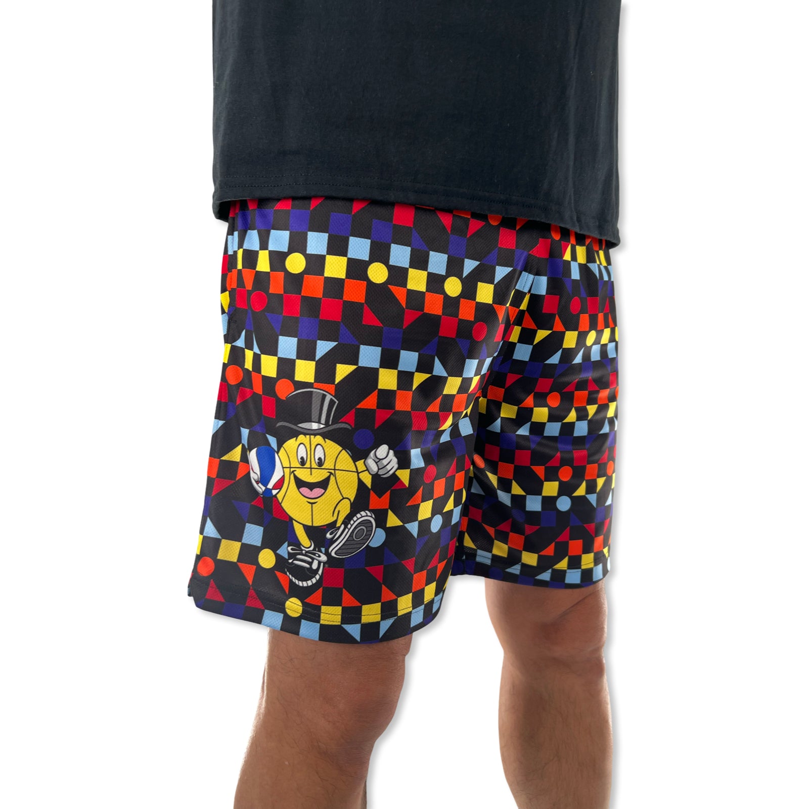 Macker Geo Shape Marching Short Right Side