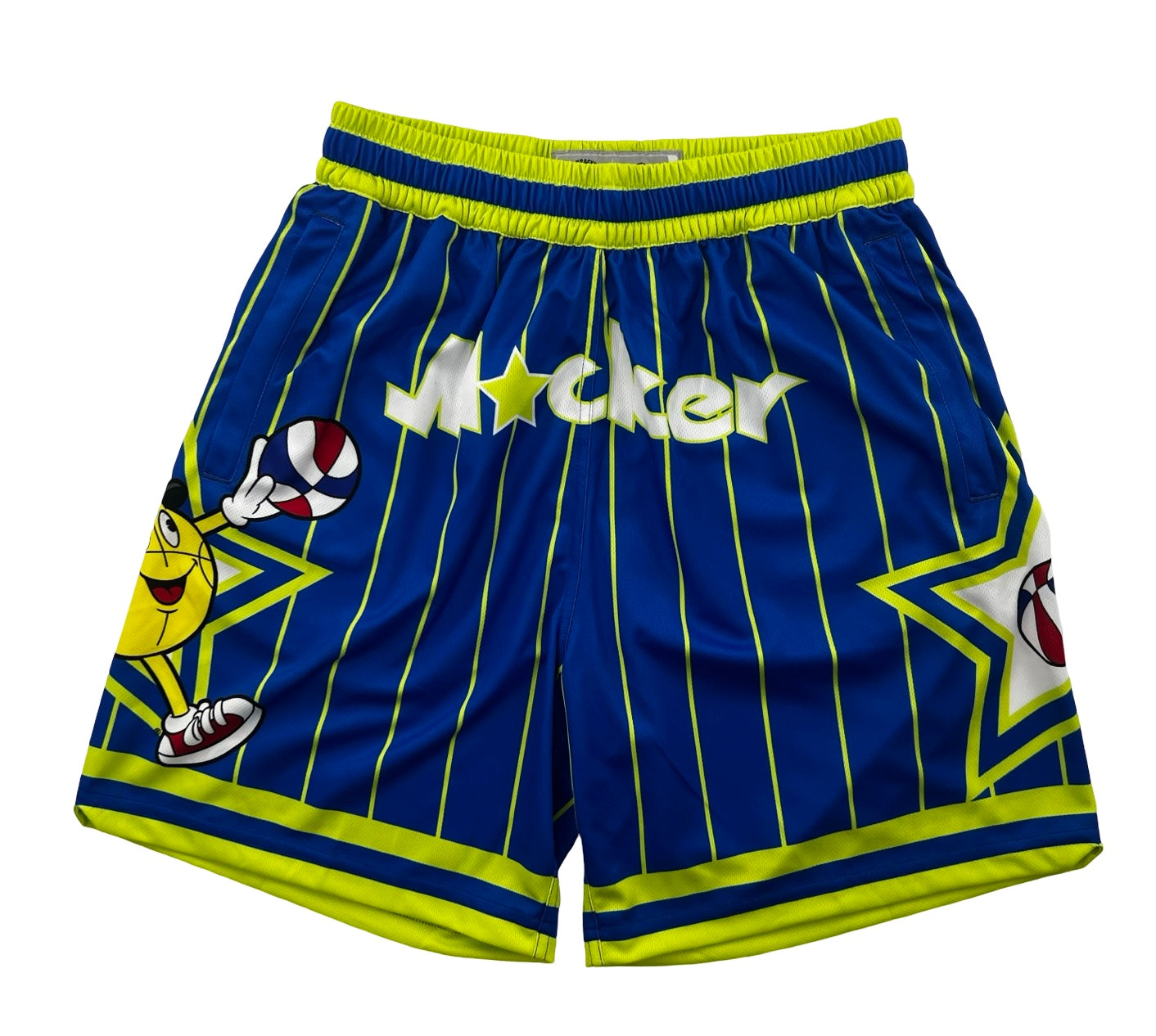 Macker Magic Jumpman Short Cobalt/Lime/White Front