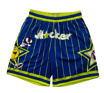 Macker Magic Jumpman Short Cobalt/Lime/White Front