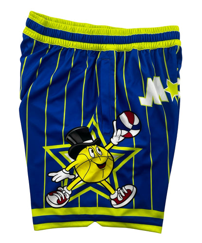 Macker Magic Jumpman Short Cobalt/Lime/White Right Side