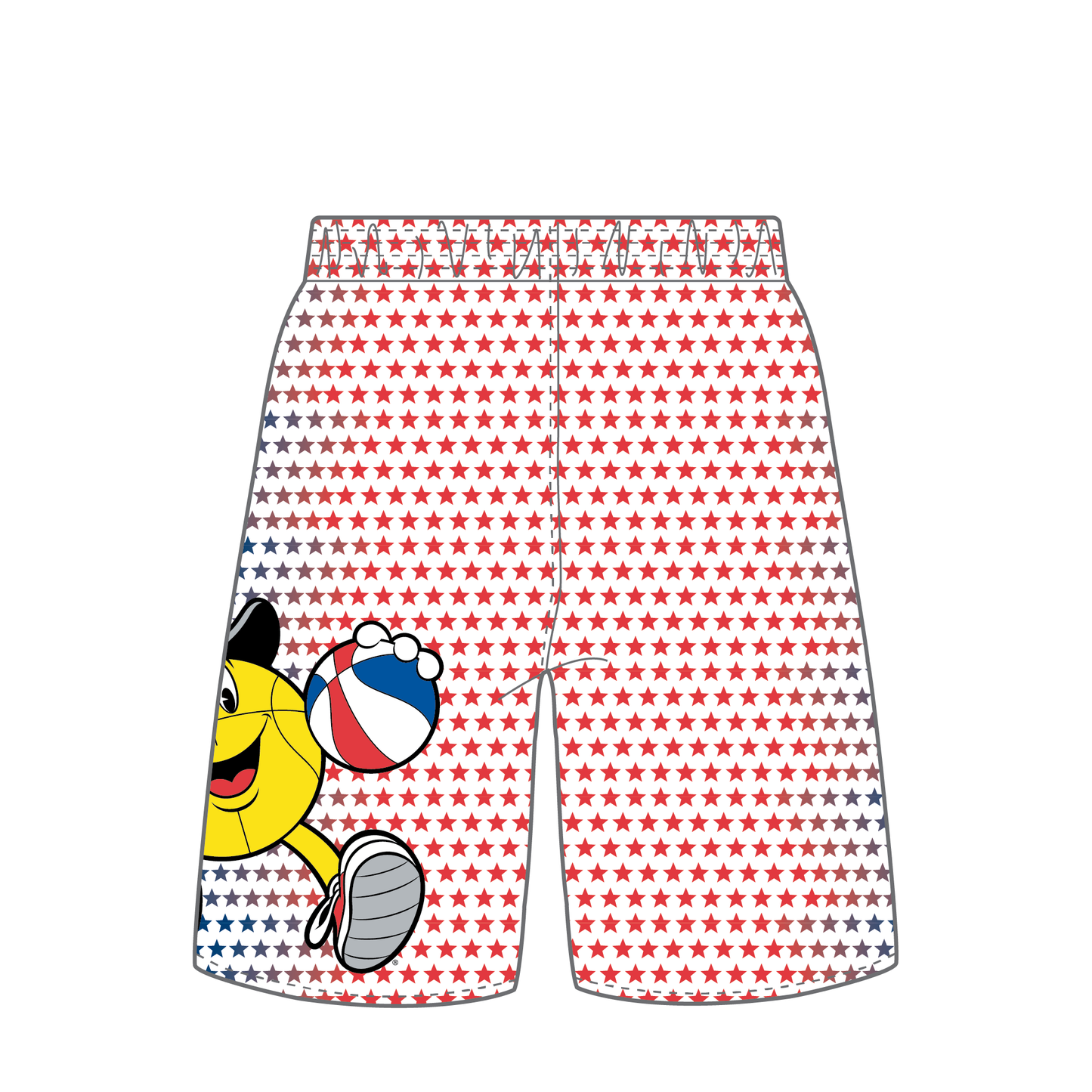 Macker Star Gradient Short