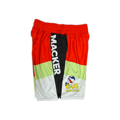 Macker Velocity Short Red/Light Green/White, Right Side